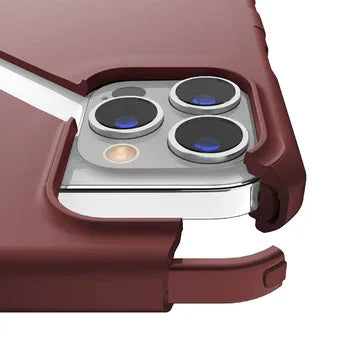 Itskins Supreme Solid iPhone 13 Pro Cover - Burgandy Red - Tashqila Itskins Supreme Solid iPhone 13 Pro Cover - Burgandy Red - Tashqila